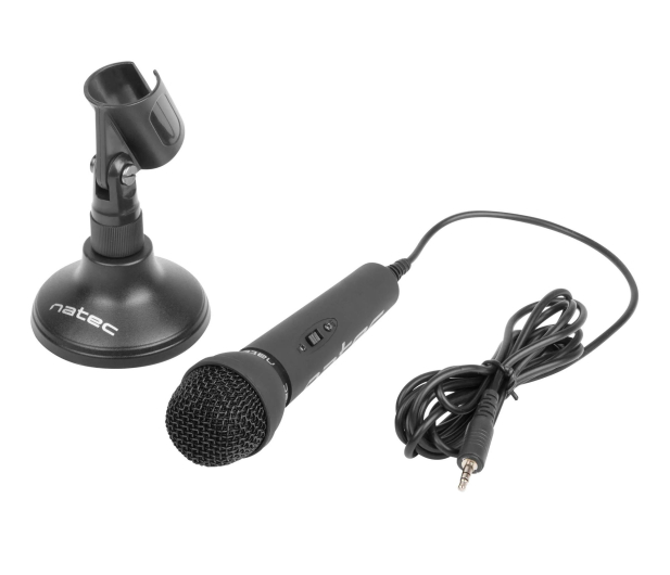 Natec MIKROFON  ADDER CZARNY - 1583889 - zdjęcie 2